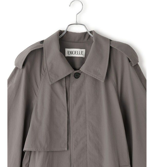 ADAM ET ROPE'「【EMOELLE】タスランナイロントレンチコート」|トレンチコート|