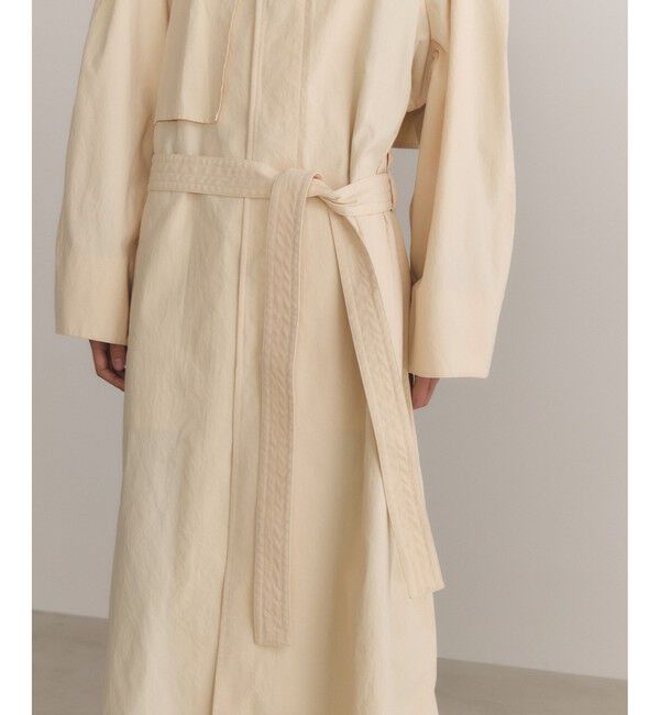 ADAM ET ROPE'「【EMOELLE】タスランナイロントレンチコート」|トレンチコート|