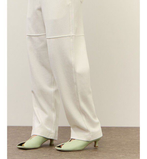 ADAM ET ROPE'「【Champion for ADAM ET ROPE'】別注 SWEAT WIDE PANTS」|チノ|