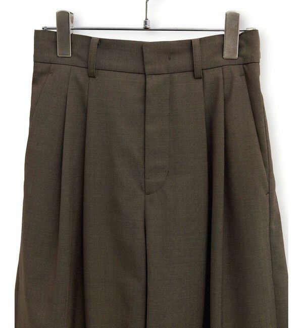 ADAM ET ROPE'「【サステナブル】アジャストハーフパンツ」|チノ|