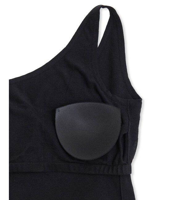 ADAM ET ROPE'「シルク混ワンショルタンクトップ」|タンクトップ|