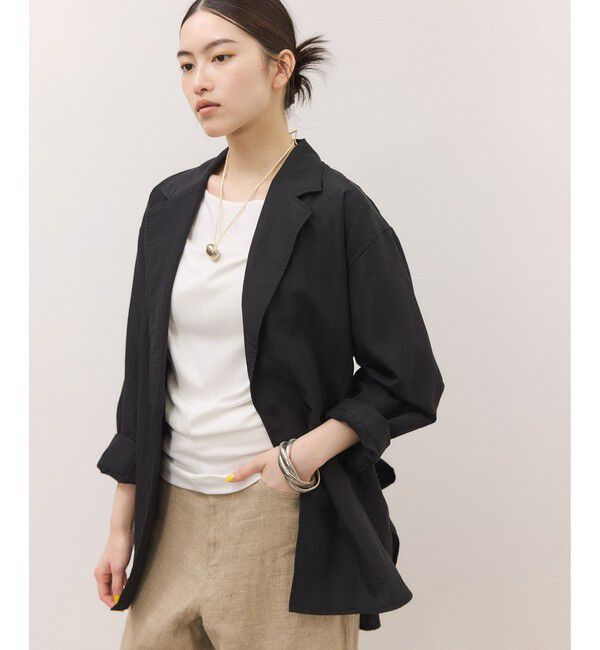 ADAM ET ROPE'「【一部WEB限定カラー】シャツジャケット」|テーラードジャケット|