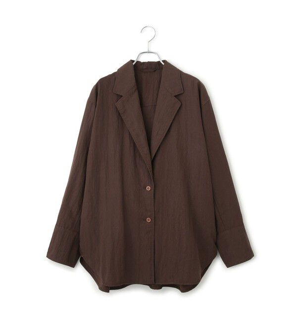 ADAM ET ROPE'「【一部WEB限定カラー】シャツジャケット」|テーラードジャケット|