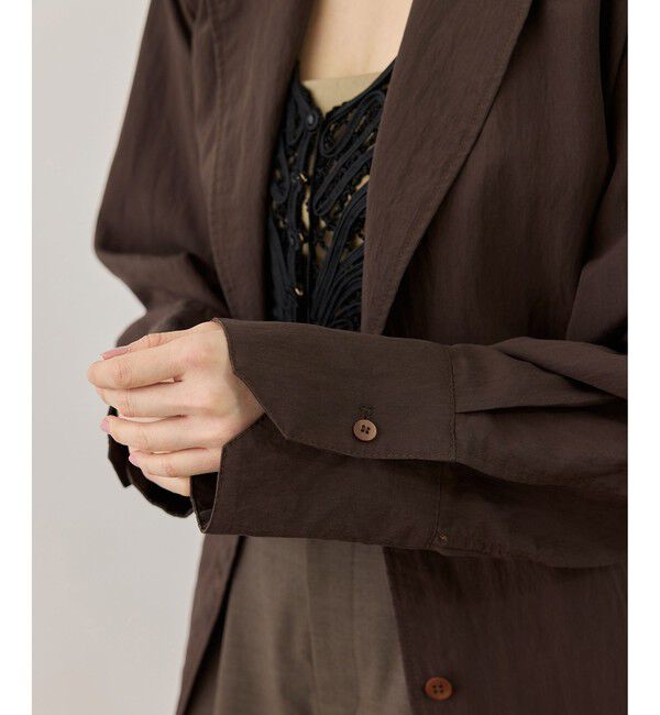 ADAM ET ROPE'「【一部WEB限定カラー】シャツジャケット」|テーラードジャケット|