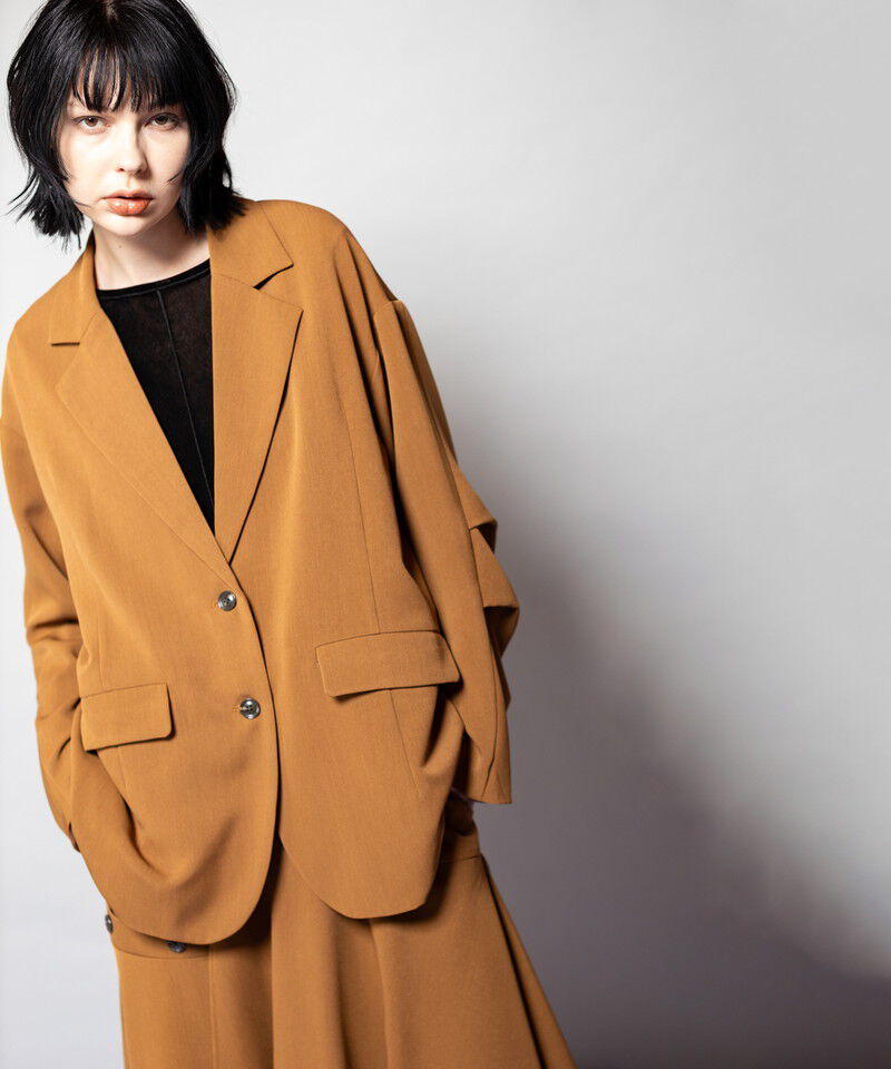  「タックスリーブテーラードジャケット」|テーラードジャケット|