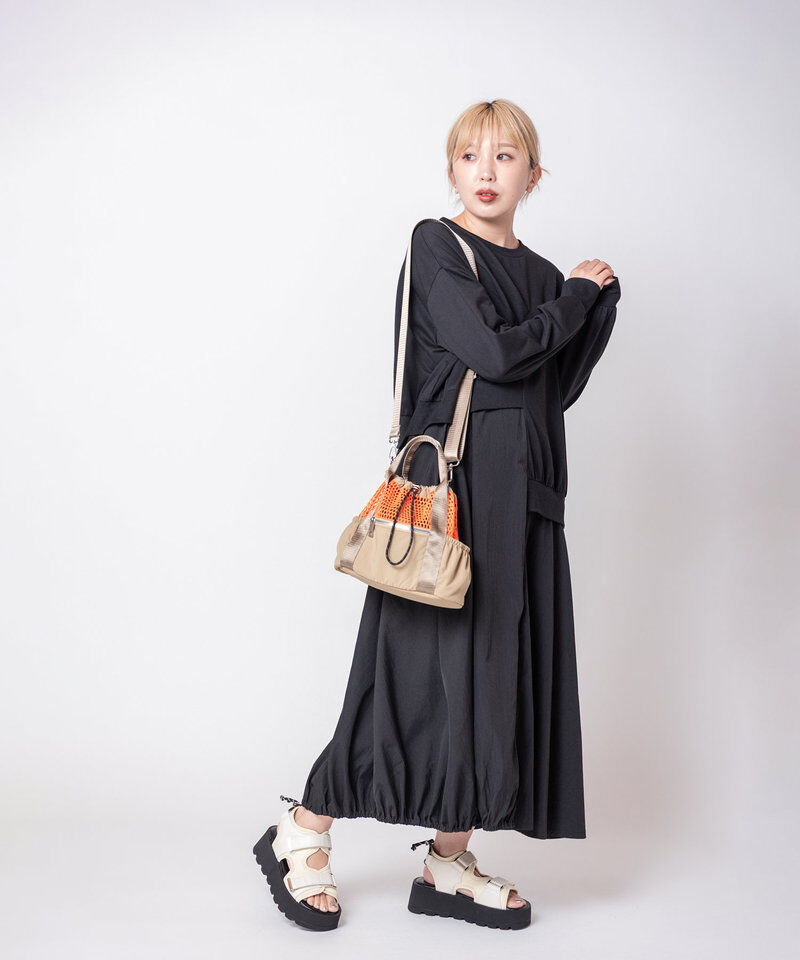  「切替アシンメトリーワンピース」|ワンピース|