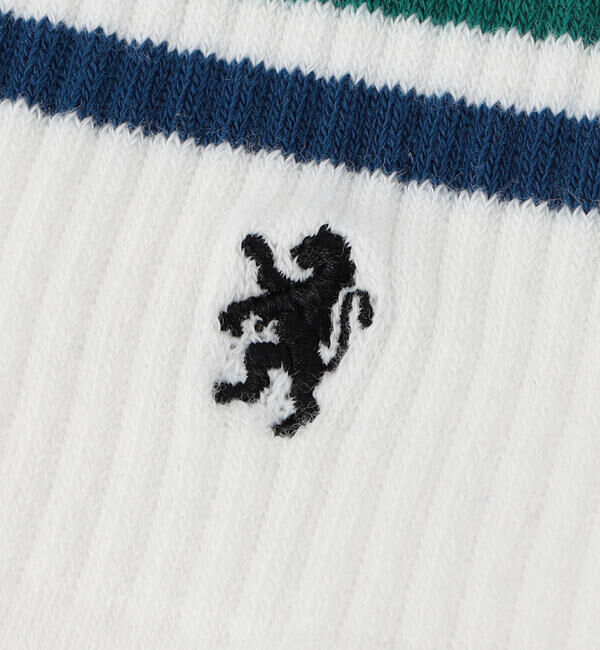 GYMPHLEX「Gymphlex | パイル カラーラインソックス WOMEN」|ソックス|