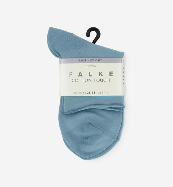FALKE 「FALKE | 47106 COTTON TOUCH SHORT SOCKS WOMEN」|ソックス|BLUE系1