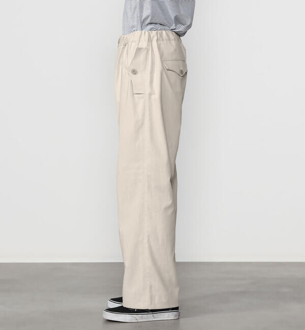 ORCIVAL「ORCIVAL | ポリコットンリネン フラップポケットワイドパンツ MEN」|その他|