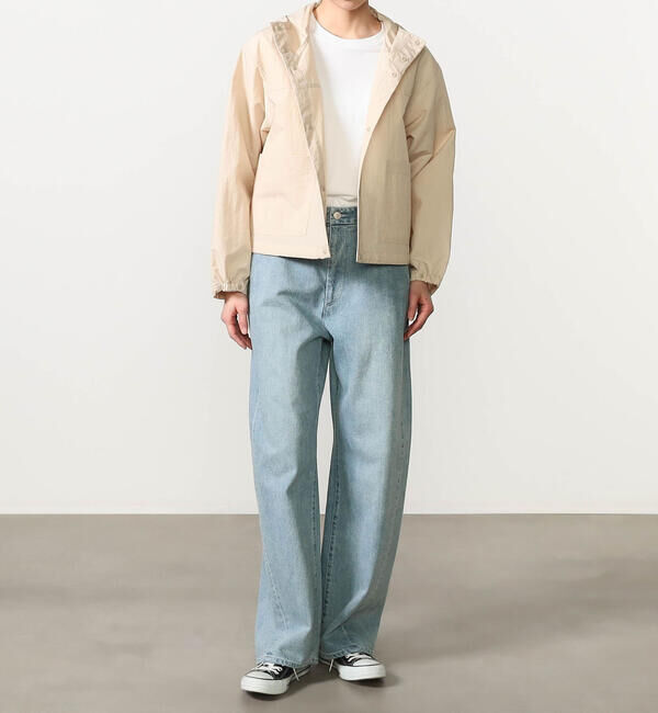 ORCIVAL「ORCIVAL | コットンドライツイル ワイドカーブパンツ WOMEN」|デニム|