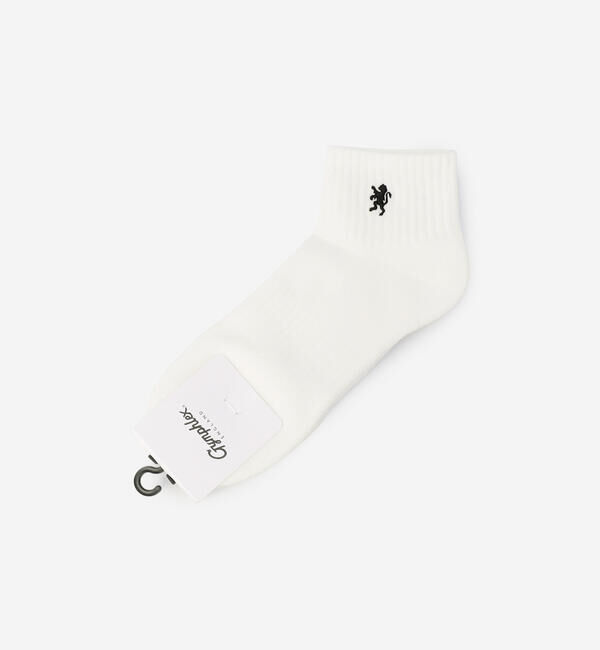 GYMPHLEX「Gymphlex | ショート クルーソックス WOMEN」|ソックス|IVORY