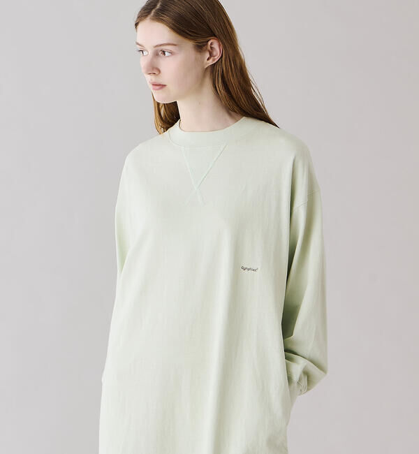 GYMPHLEX「Gymphlex | コットンジャージー クルーネックワンピース WOMEN」|ワンピース|