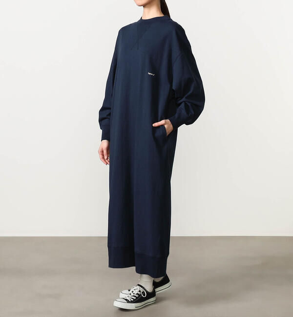 GYMPHLEX「Gymphlex | コットンジャージー クルーネックワンピース WOMEN」|ワンピース|