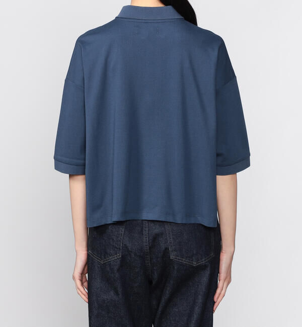 GYMPHLEX「Gymphlex | ハイゲージ鹿の子 ポロシャツ WOMEN」|ポロシャツ|