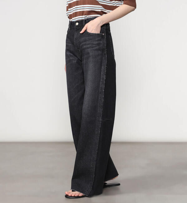  「SERGE | REMAKE 2TONE CUT PT MARTIN VINTAGE BLACK WOMEN」|デニム|