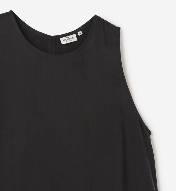 LE GLAZIK「LE GLAZIK | キュプラ ノースリーブワンピース WOMEN」|ワンピース|