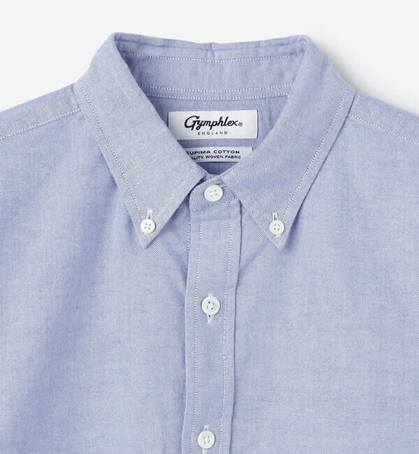  「Gymphlex | 長袖ボタンダウンシャツ SOLID WOMEN」|シャツ・ブラウス|