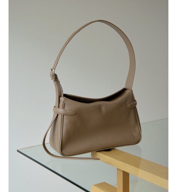 Hoaw.「【Hoaw.】スクエアショルダーバッグ」|トートバッグ|モカ