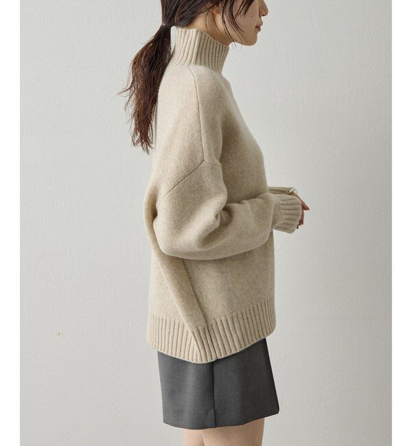 Drawing Numbers「【Drawing Numbers】接結ルーズタートルニット」|ニット・セーター|