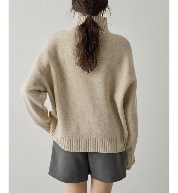 Drawing Numbers「【Drawing Numbers】接結ルーズタートルニット」|ニット・セーター|