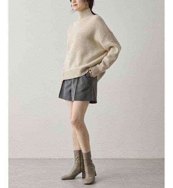 Drawing Numbers「【Drawing Numbers】接結ルーズタートルニット」|ニット・セーター|