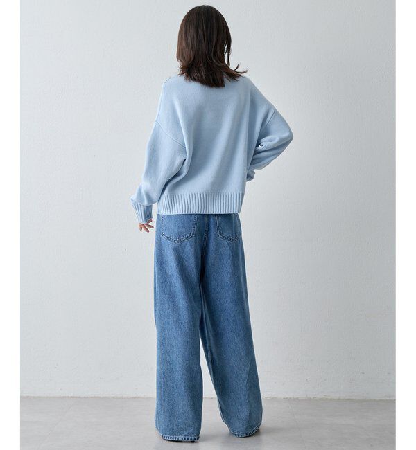 Drawing Numbers「【Drawing Numbers】接結ルーズタートルニット」|ニット・セーター|