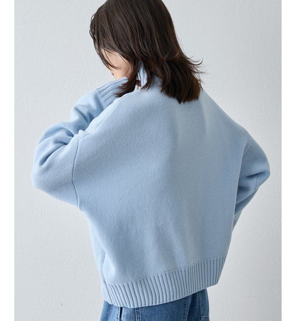 Drawing Numbers「【Drawing Numbers】接結ルーズタートルニット」|ニット・セーター|