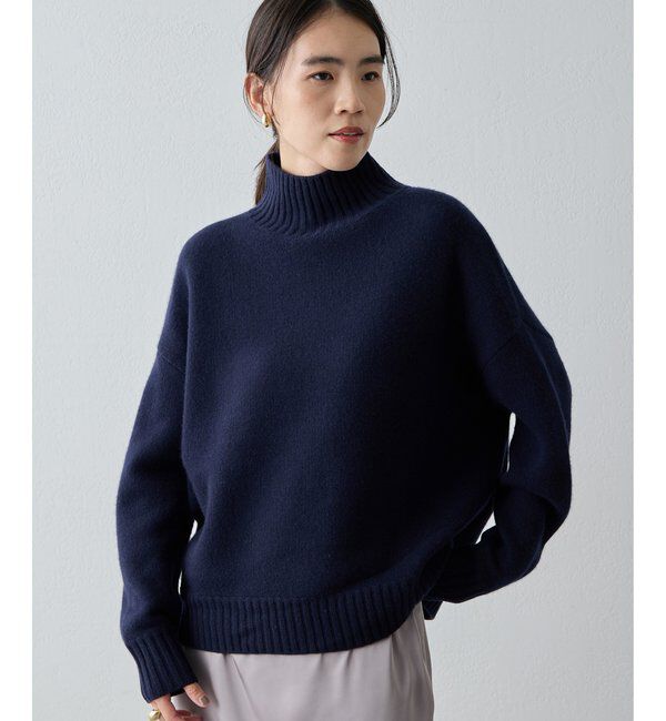 Drawing Numbers「【Drawing Numbers】接結ルーズタートルニット」|ニット・セーター|