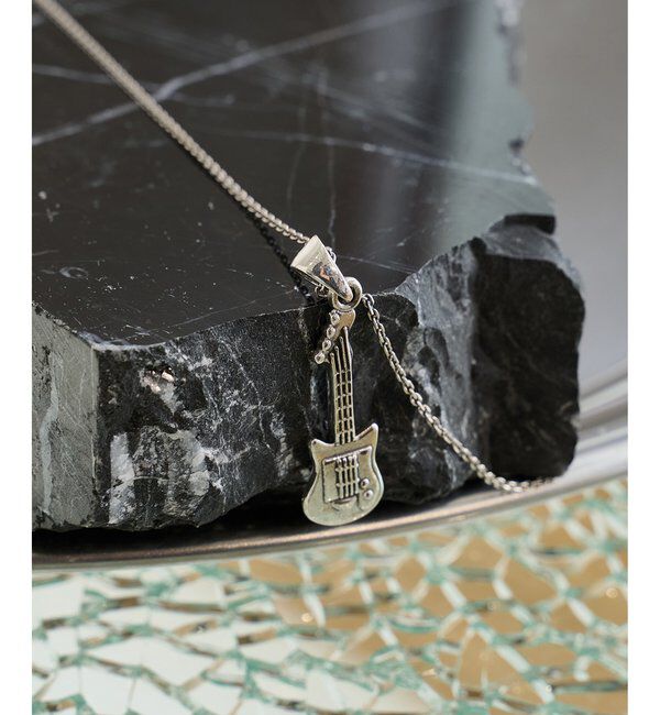 Hoaw.「【Hoaw.】ギターネックレス 925SV」|リング|シルバー系