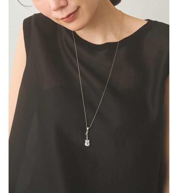 Hoaw.「【Hoaw.】ギターネックレス 925SV」|リング|