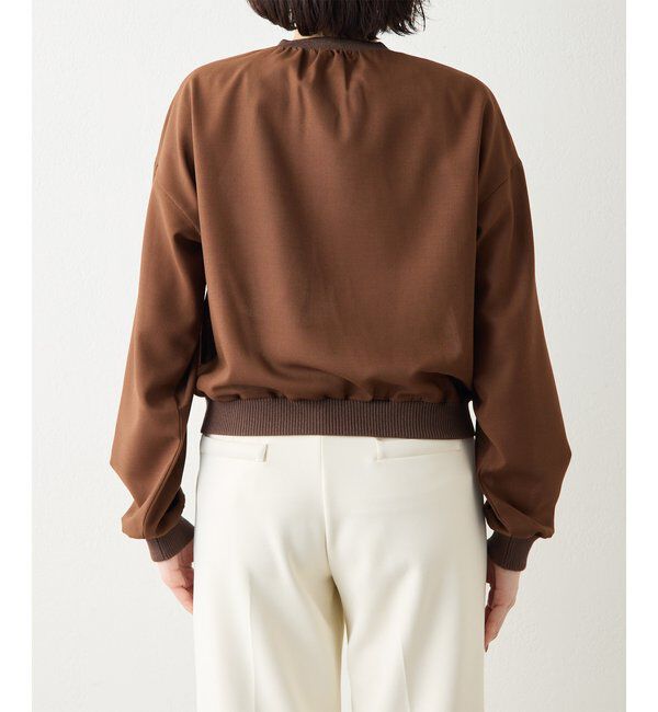 Drawing Numbers「【Drawing Numbers】ボイルZIPブルゾン」|シャツ・ブラウス|