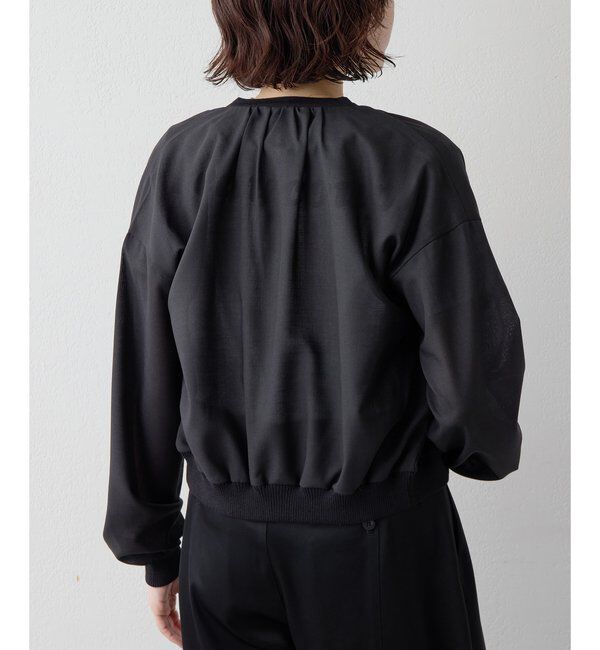 Drawing Numbers「【Drawing Numbers】ボイルZIPブルゾン」|シャツ・ブラウス|