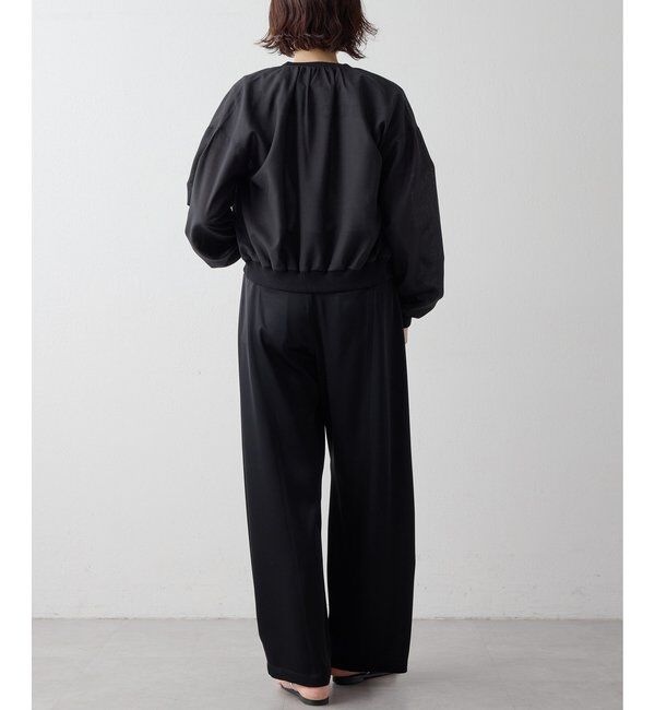 Drawing Numbers「【Drawing Numbers】ボイルZIPブルゾン」|シャツ・ブラウス|