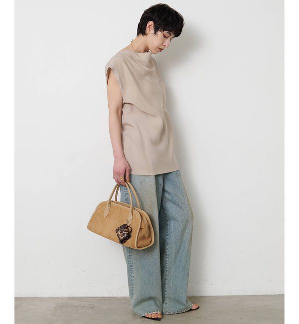  「ドレープノースリーブブラウス」|シャツ・ブラウス|