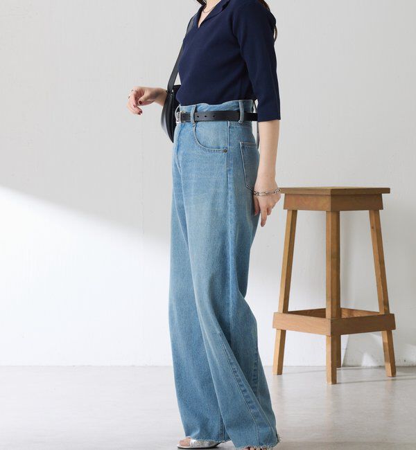  「【累計販売2.４万本】ブルージュデニム」|デニム|