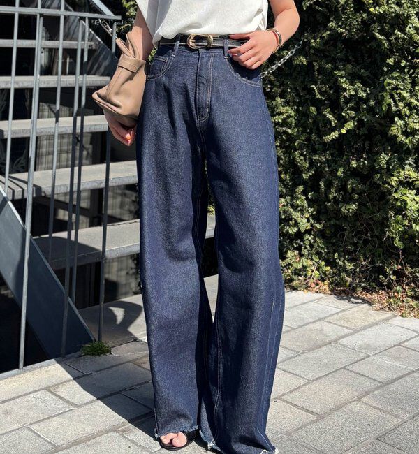  「【累計販売2.４万本】ブルージュデニム」|デニム|インディゴブルー