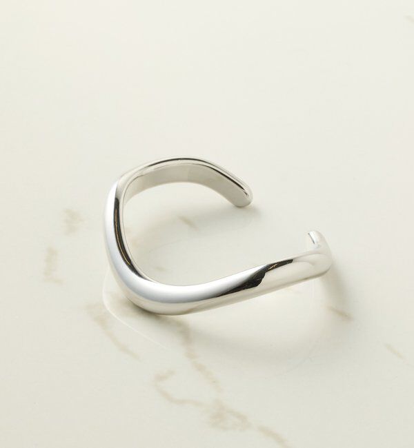  「【PAPILLONNER/パピヨネ】ニュアンスカーブラインブレスレット」|リング|