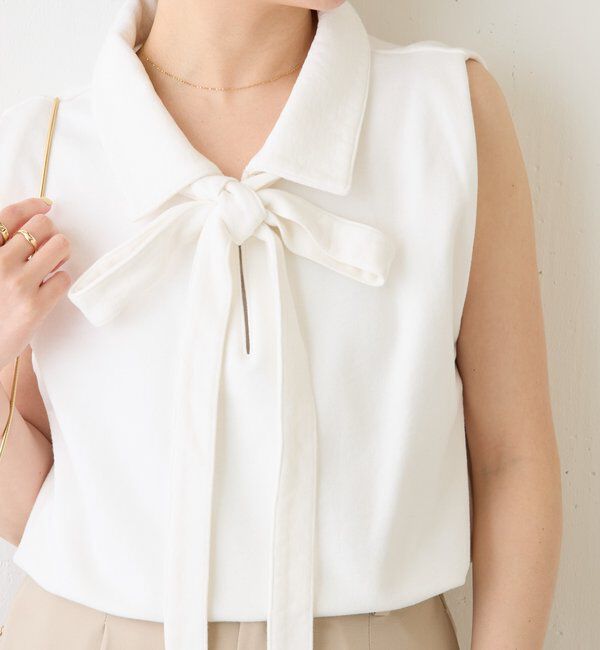  「ボウタイスウェット」|Tシャツ・カットソー|