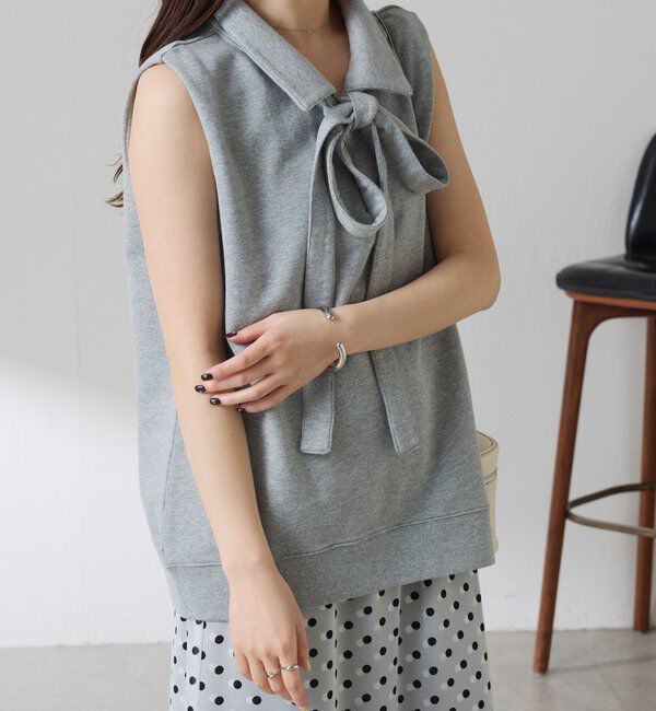  「ボウタイスウェット」|Tシャツ・カットソー|