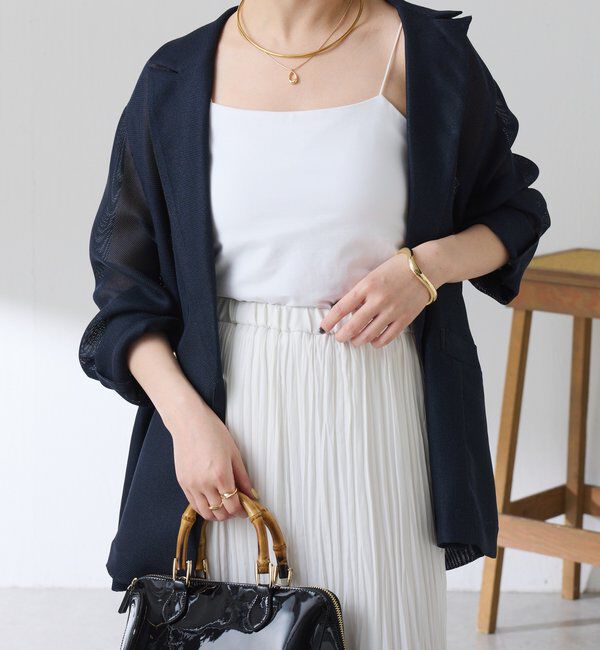  「カップ付きキャミソール」|Tシャツ・カットソー|