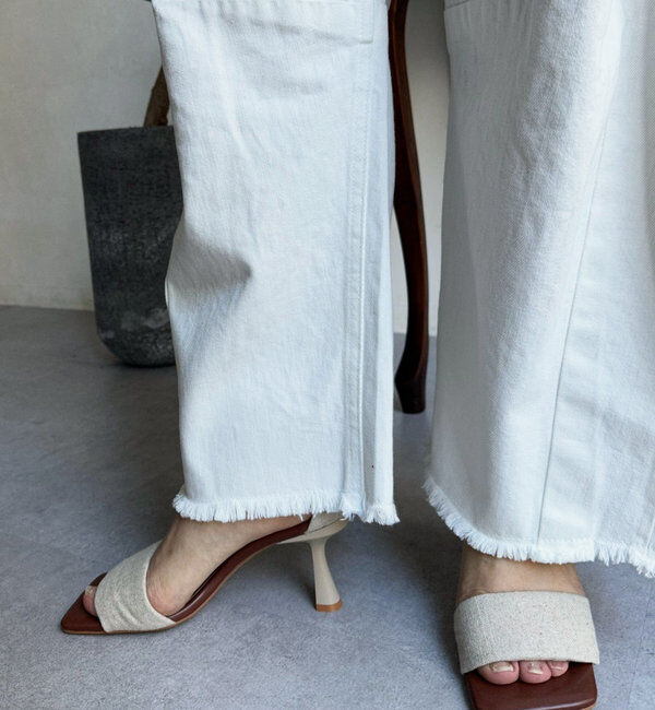  「【ベストセラーアイテム】ダメージカーブデニム」|デニム|