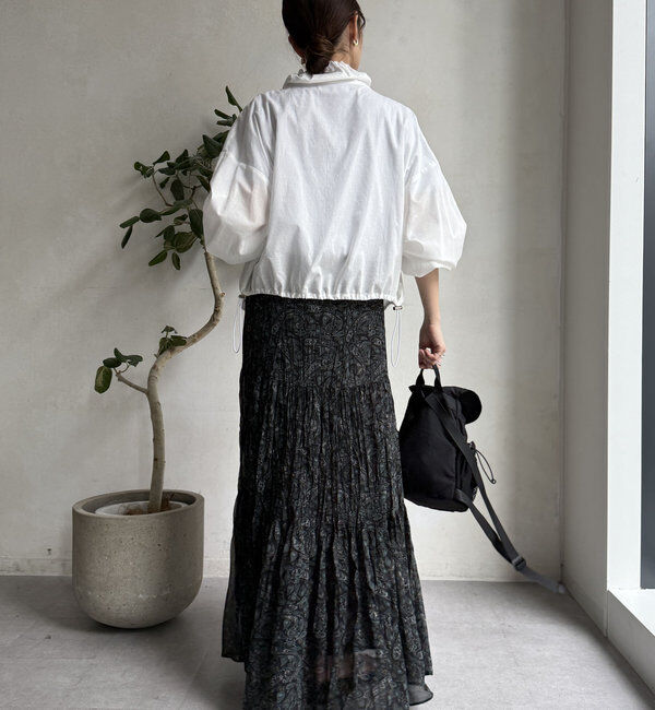  「【新色追加】綿ローンドロストブルゾン」|ブルゾン・スタジャン|