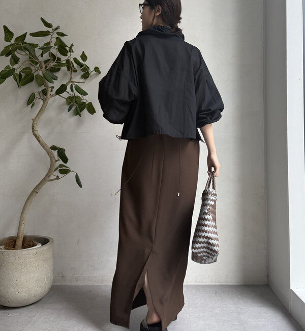  「【新色追加】綿ローンドロストブルゾン」|ブルゾン・スタジャン|