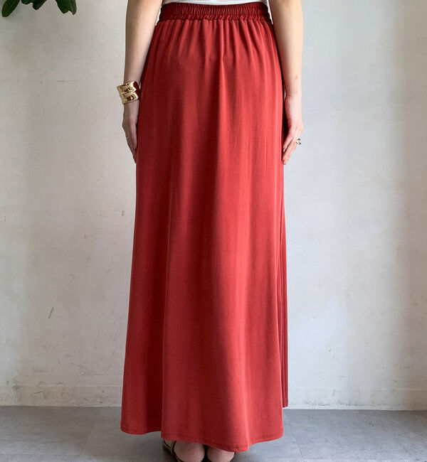  「【セットアップ可】ソフトロングスカート」|スカート|