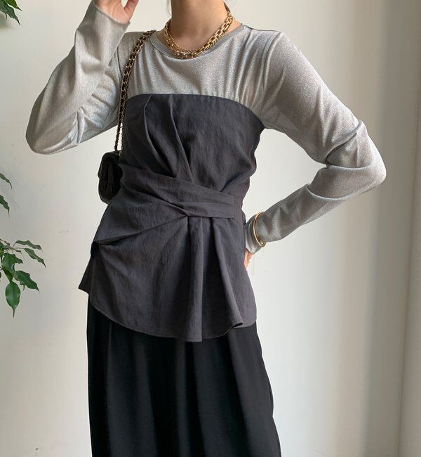  「ラメロンTEE」|Tシャツ・カットソー|