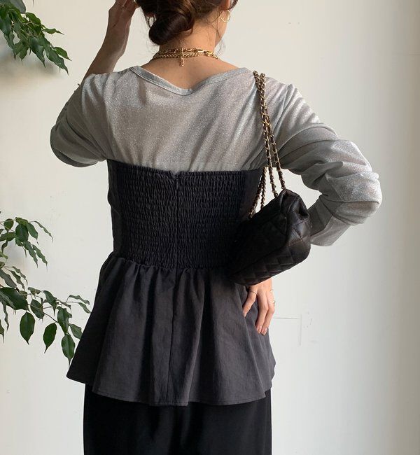  「ラメロンTEE」|Tシャツ・カットソー|