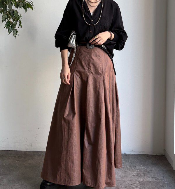  「【新色追加】GOLDボタンVVシャツ」|シャツ・ブラウス|