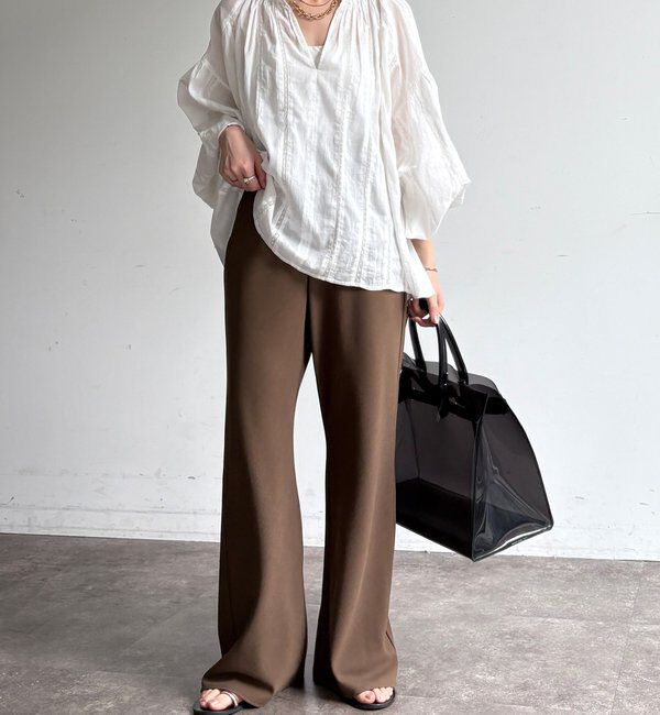  「バイヤスセミフレアパンツ」|チノ|