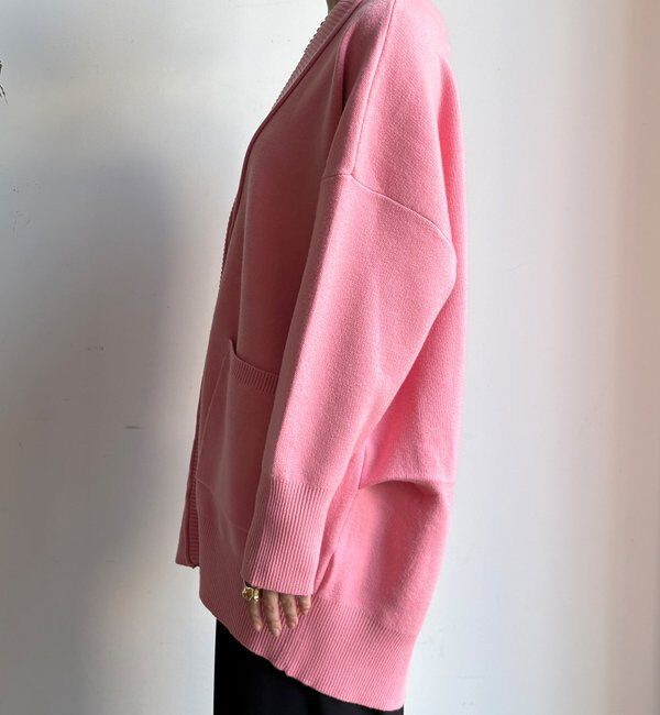  「マシーンウォッシャブルニットカーディガン」|カーディガン|