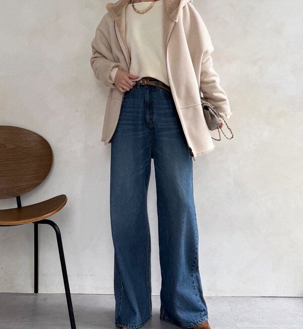  「リバーシブルフェイクムートンコート」|その他|